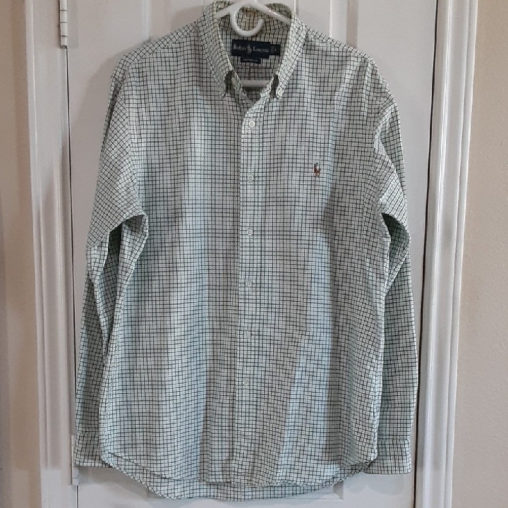 Polo Ralph Lauren | Men's Custom Fit Tattersall Check Shirt - Large